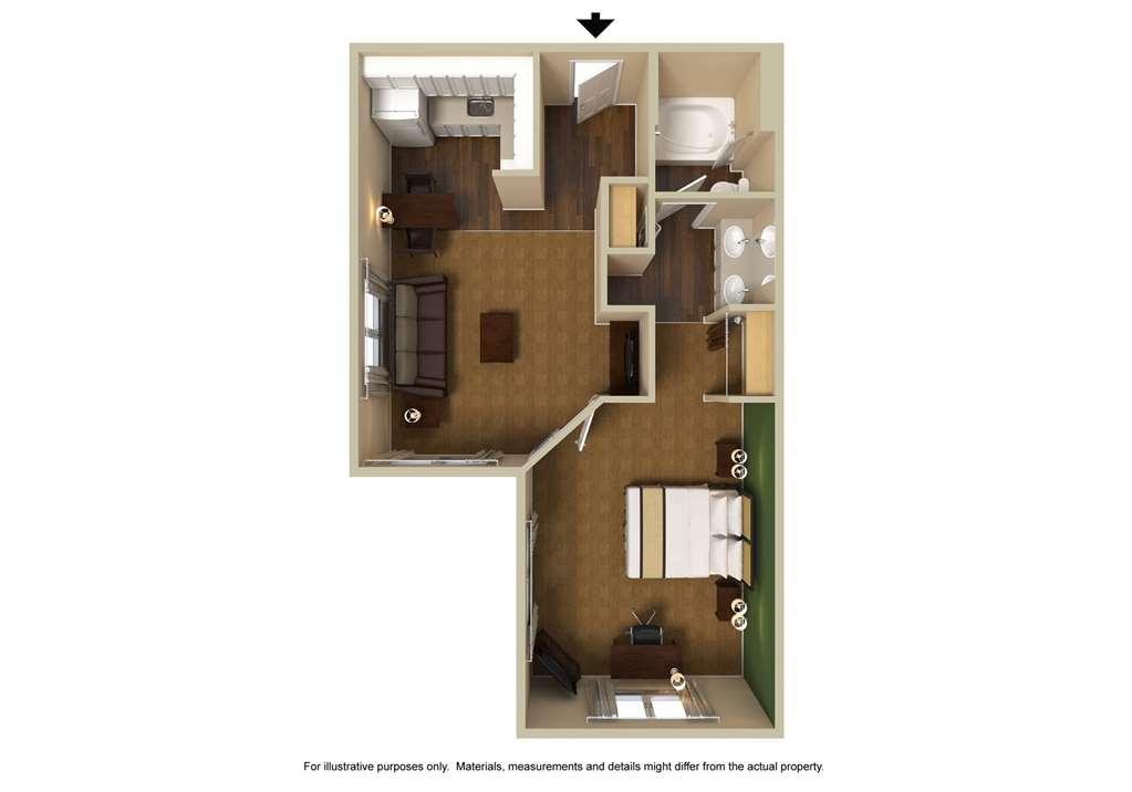 Extended Stay America Suites - Memphis - Wolfchase Galleria Phòng bức ảnh